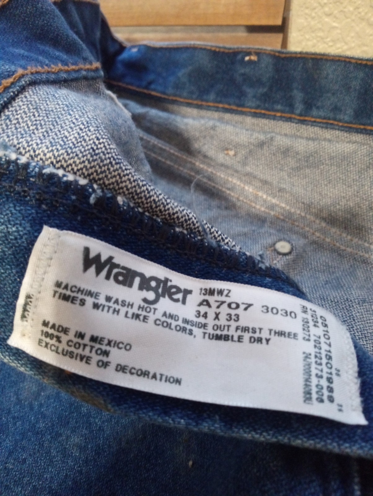 Wrangler 13MWZ Cowboy Cut Jeans – Blue