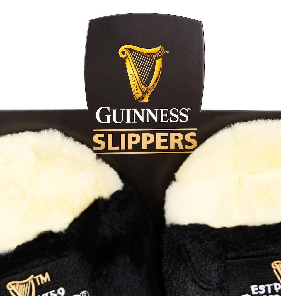 Guinness Pint Slippers