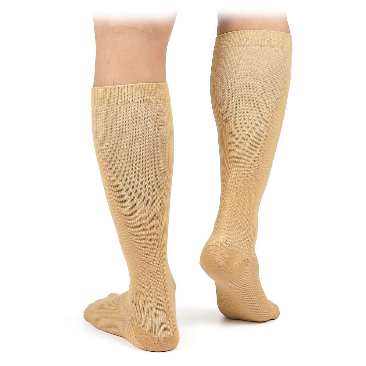 5Pairs Womens Compression Socks Pain Relief Calf Leg Foot Support Stocking US
