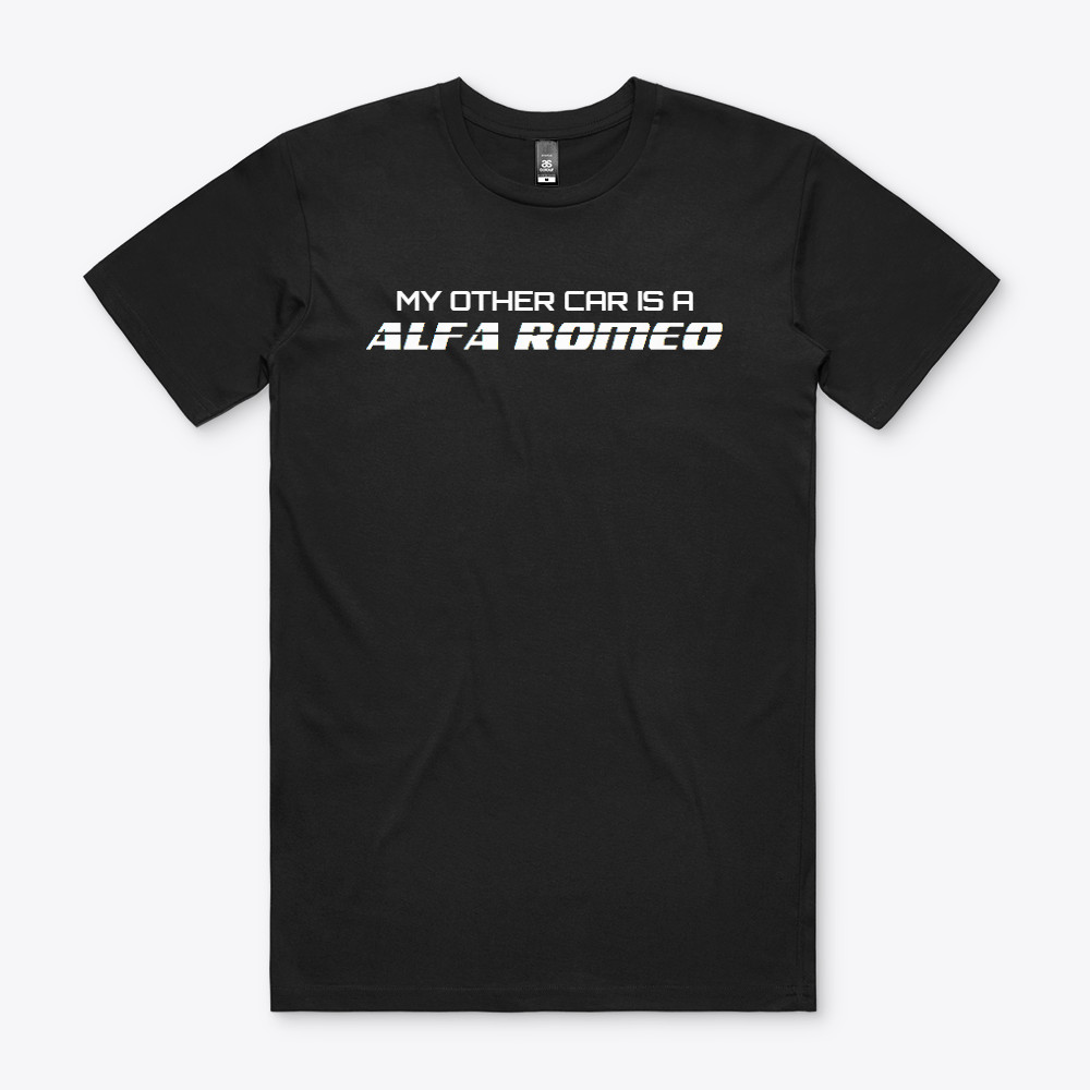 MY OTHER IS A ALFA ROMEO T Shirt TSHIRT TEE Sport Racing S to 2XL Gift