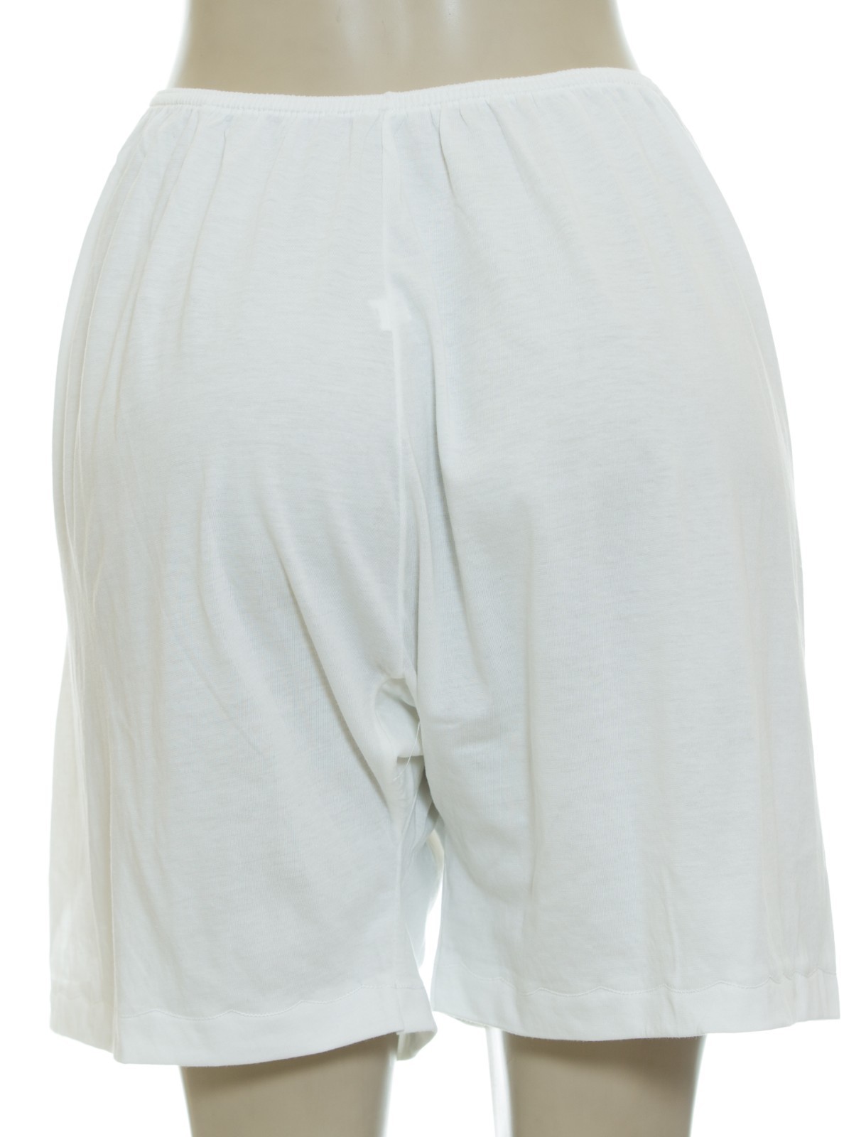 Women Cotton Blend Pettipants Bloomer Front Embroidery Sizes 5 6 7 8 9 10 11 12