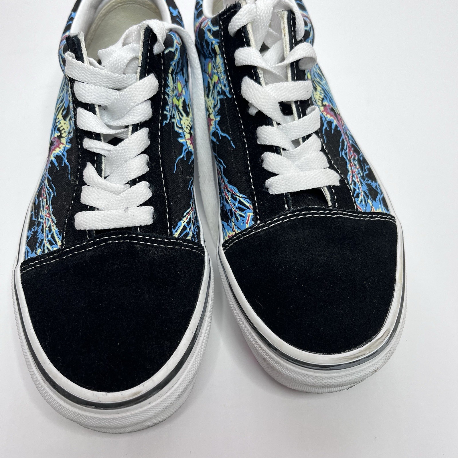 Vans Old Skool Zap Low Glow In The Dark Skull House Of Terror para hombre