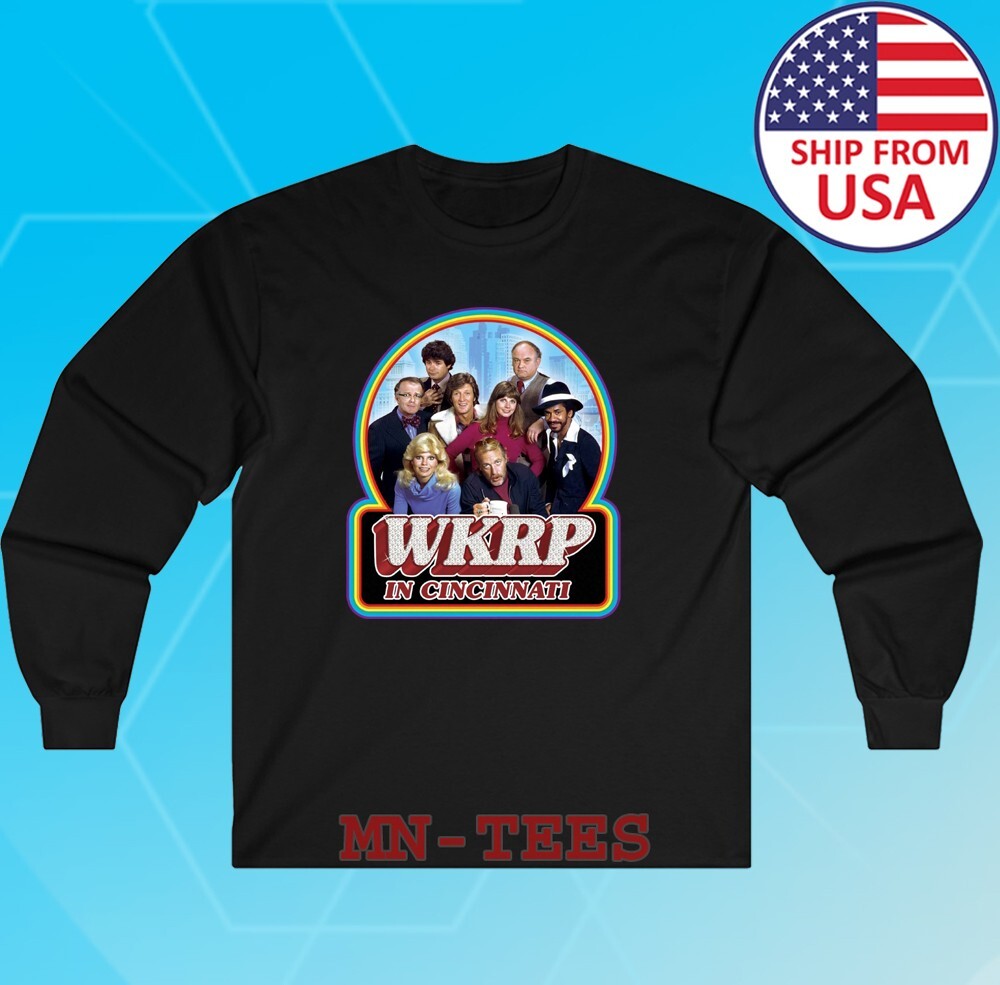 WKRP In Cincinnati Black Size S-3XL