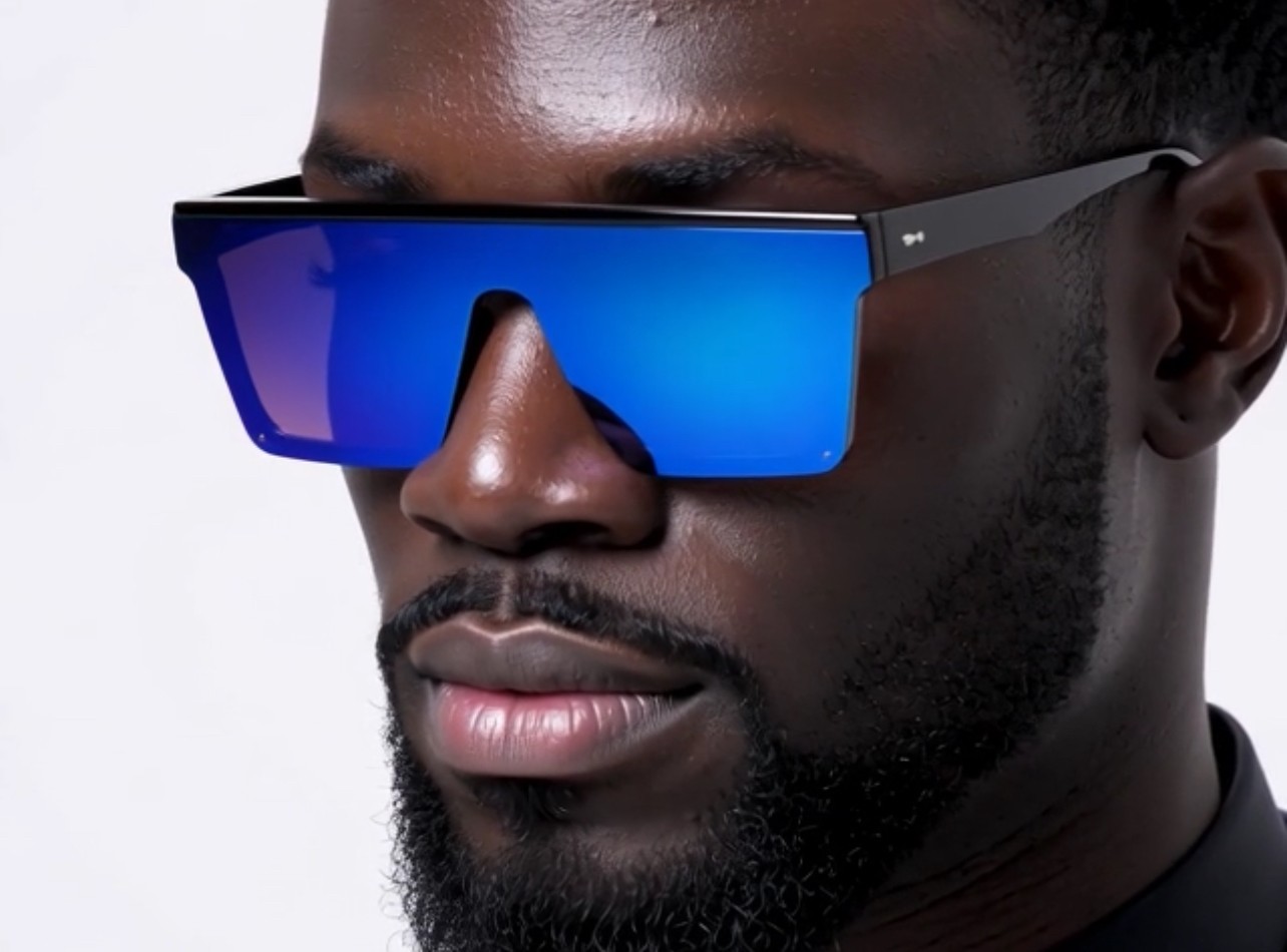 Women Men Sunglasses XL Oversized Luxury Hindsight Flat Top Square Designer New