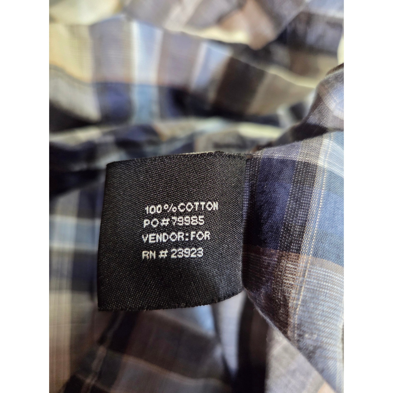 Work Sports Plaid Button Down Shirt Men’s XL Tall Short Sleeve Casual Chores