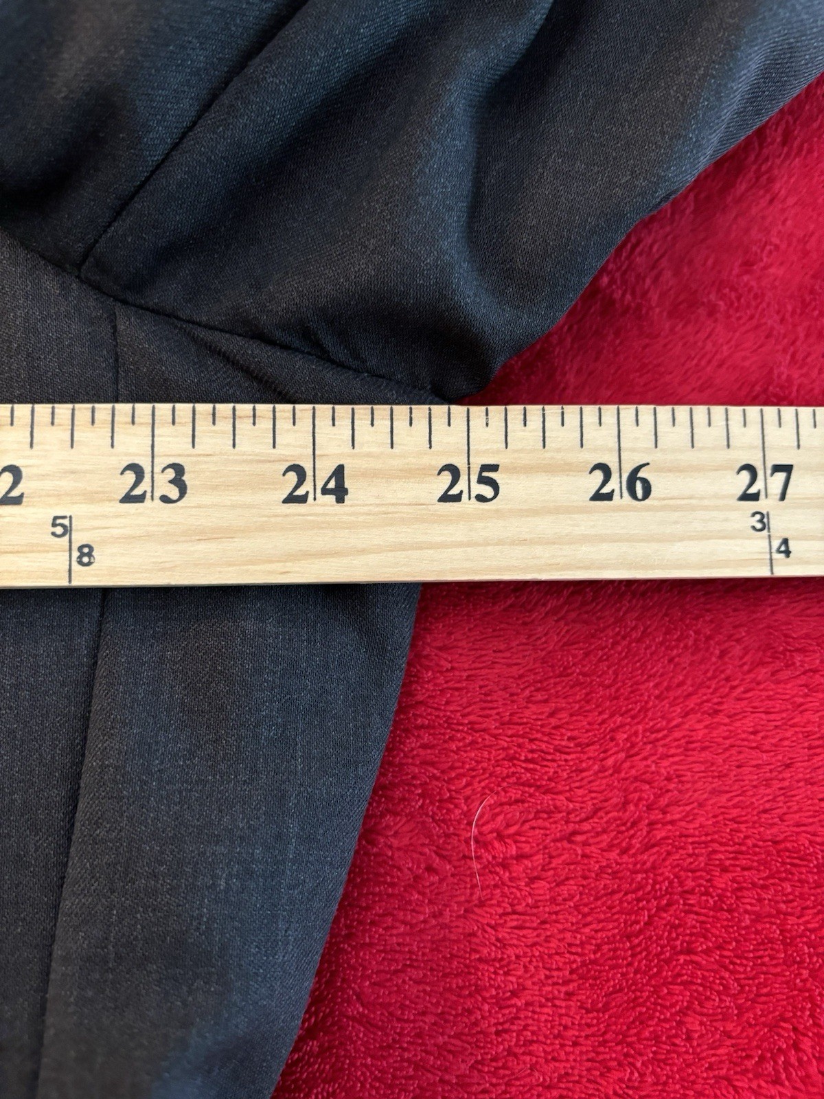 Southwick 48R 3-ROLL-2 100% Wool 2-piece Suit SOLID GRAY 40×29.5 Made in USA EUC
