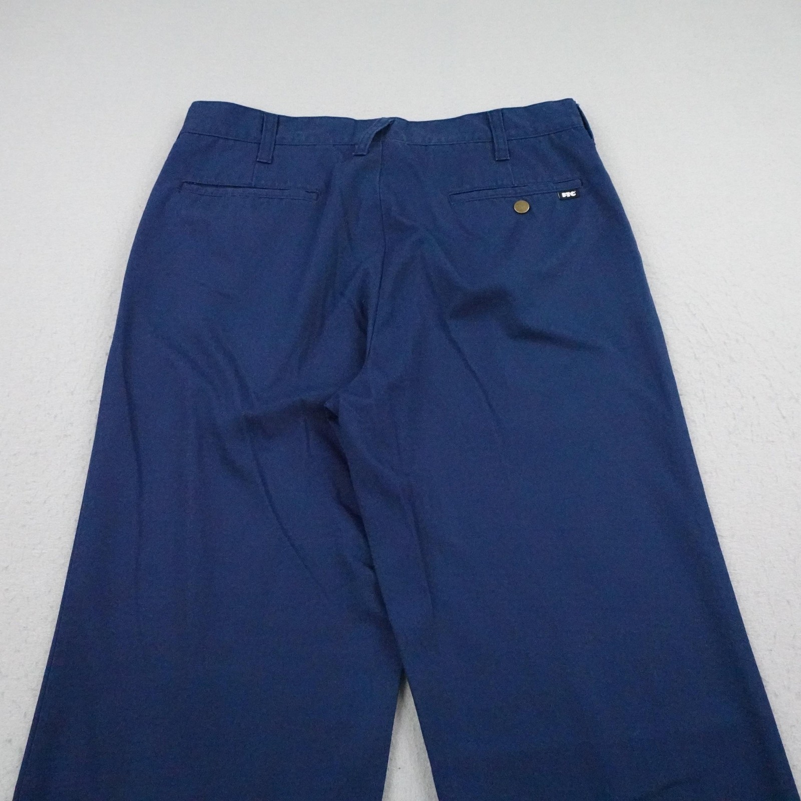 FTC Pants Mens Medium Blue Chino Straight Leg Skateboarding Skate Skater Japan