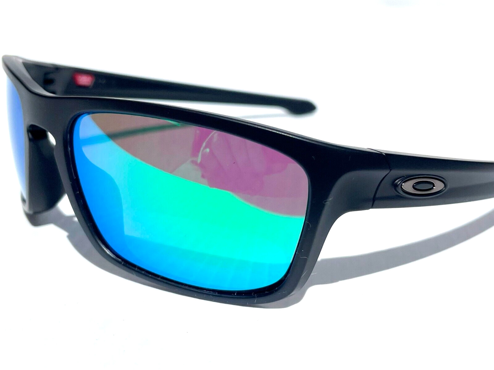 NEW Oakley SLIVER STEALTH Matte Black POLARIZED Galaxy Jade Lens Sunglass 9408