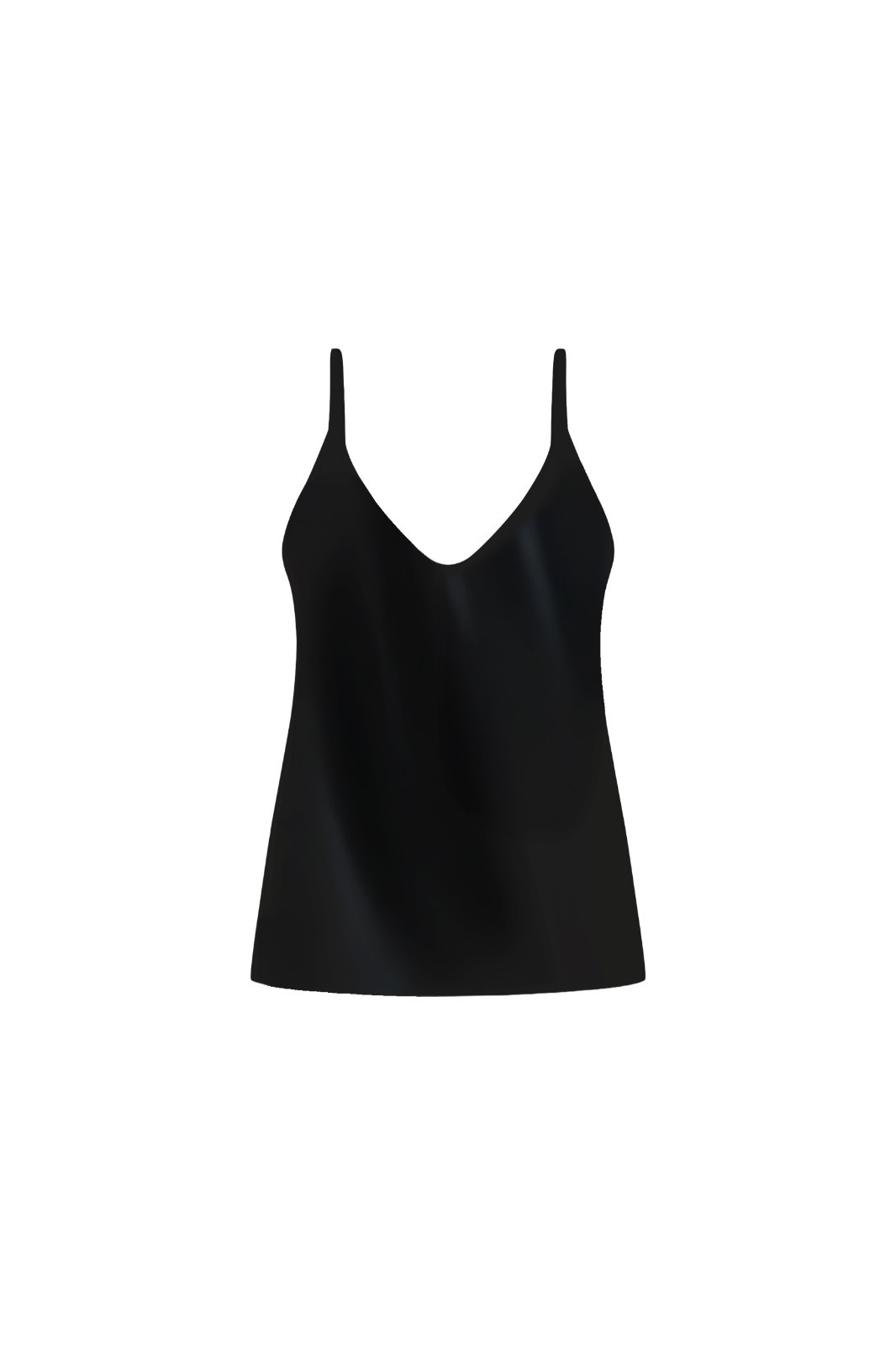 Yara Silk Camisole Black THE NOLI SHOP