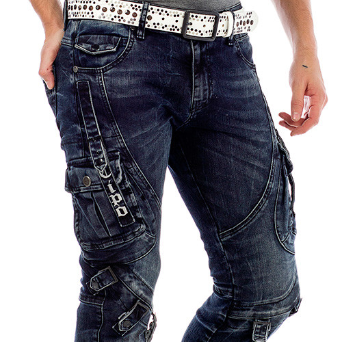Cipo & Baxx WESTPORT Mens Jeans Denim Slim Fit All Sizes
