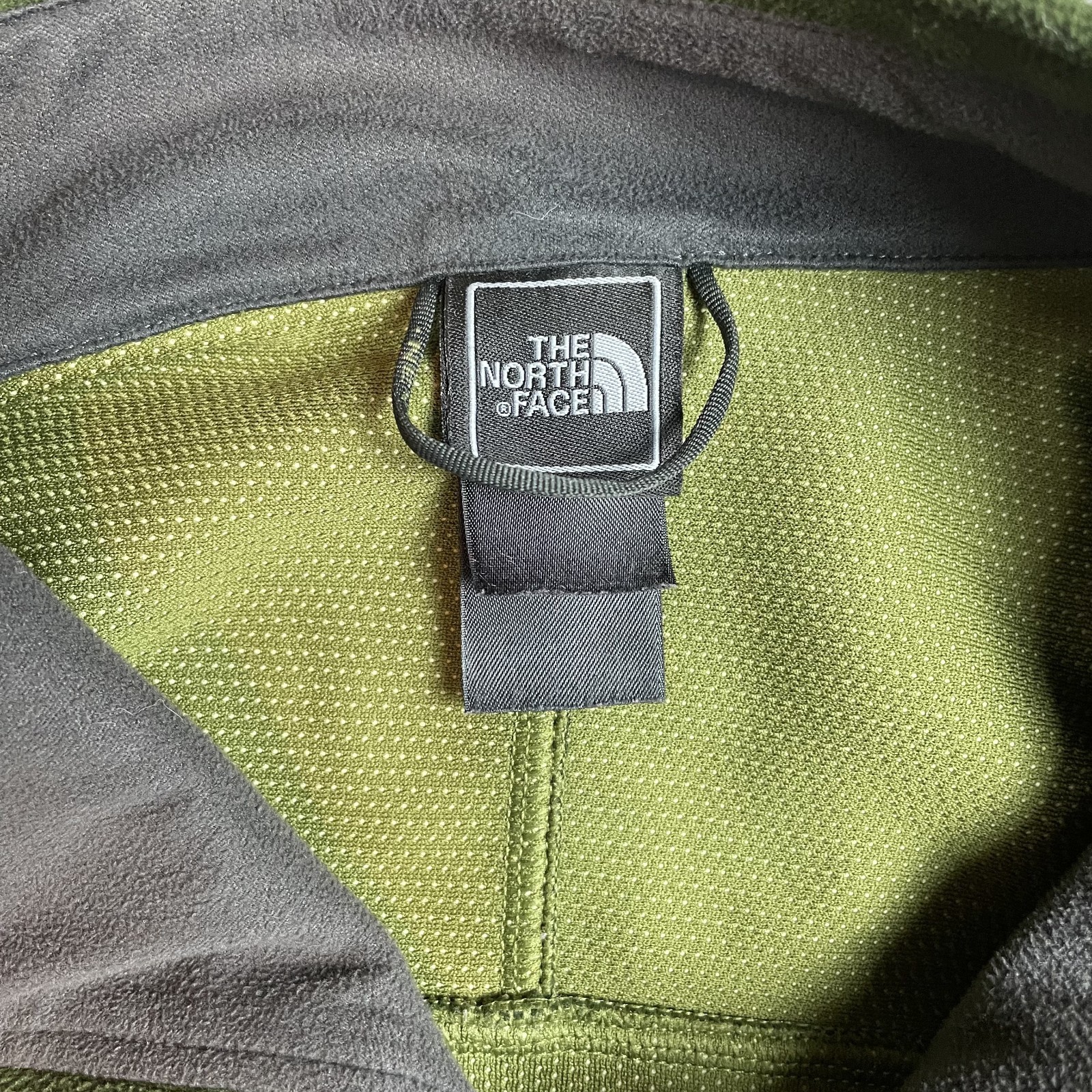 The North Face Jacket Mens Size L Green Apex Bionic Windwall Soft Shell Outdoor