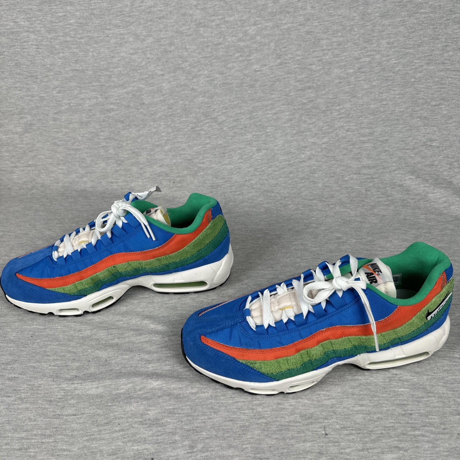Nike Air Max 95 SE Sneakers Size 11 Blue Black Green DH2718-400
