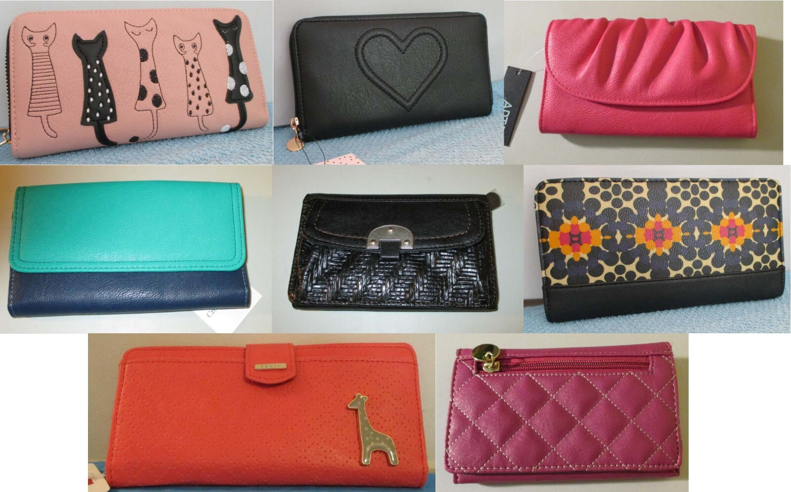 Womens Wallets – Select Color/Design – 13 Color/Designs Available – NWT