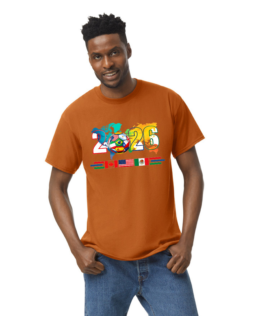 FIFA World Cup 2026 T-Shirt Men Women Soccer Fan Graphic Tee Casual Cotton Top