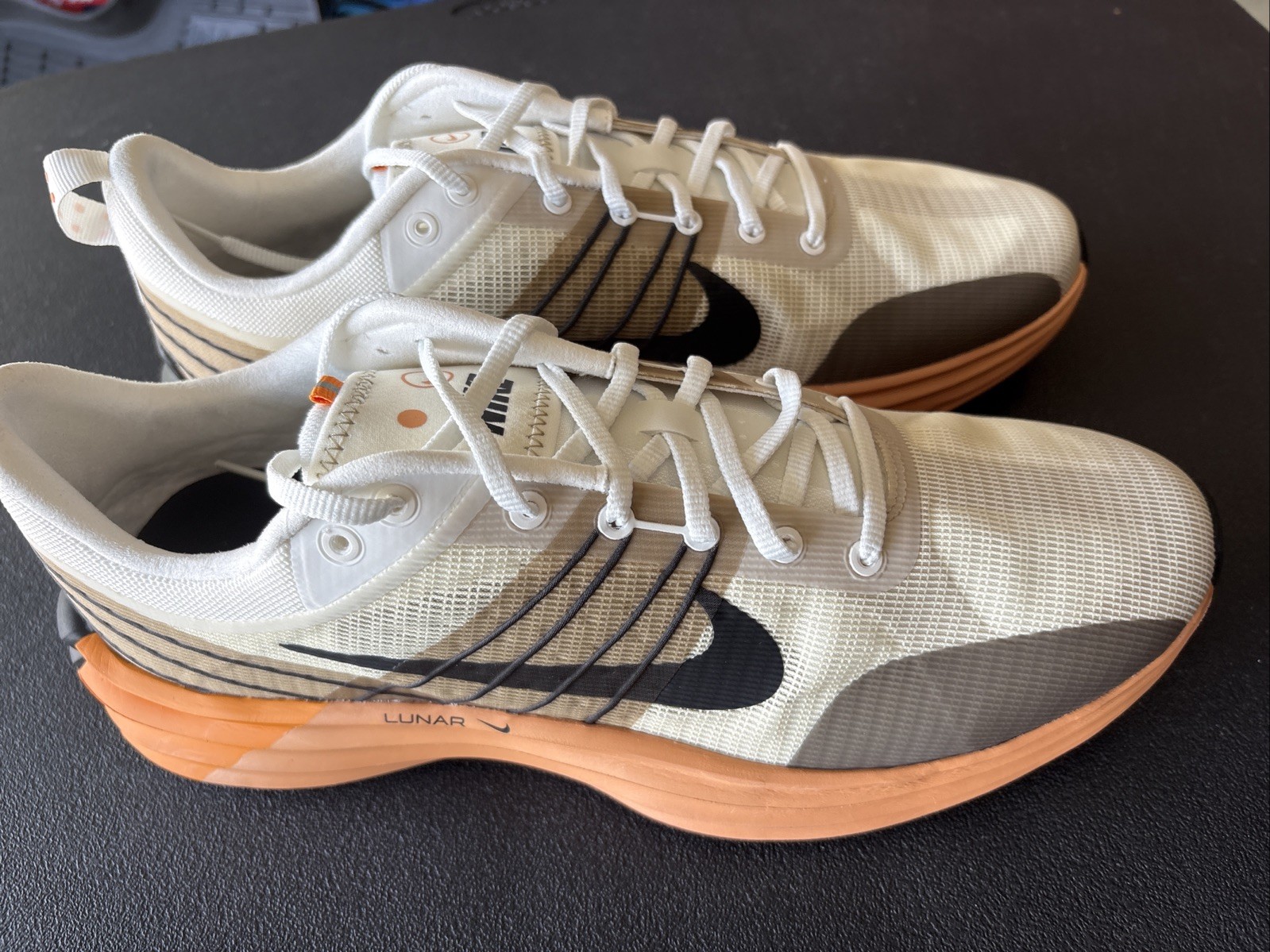 Size 13 – Nike Lunar Roam Summit White Khaki Orange