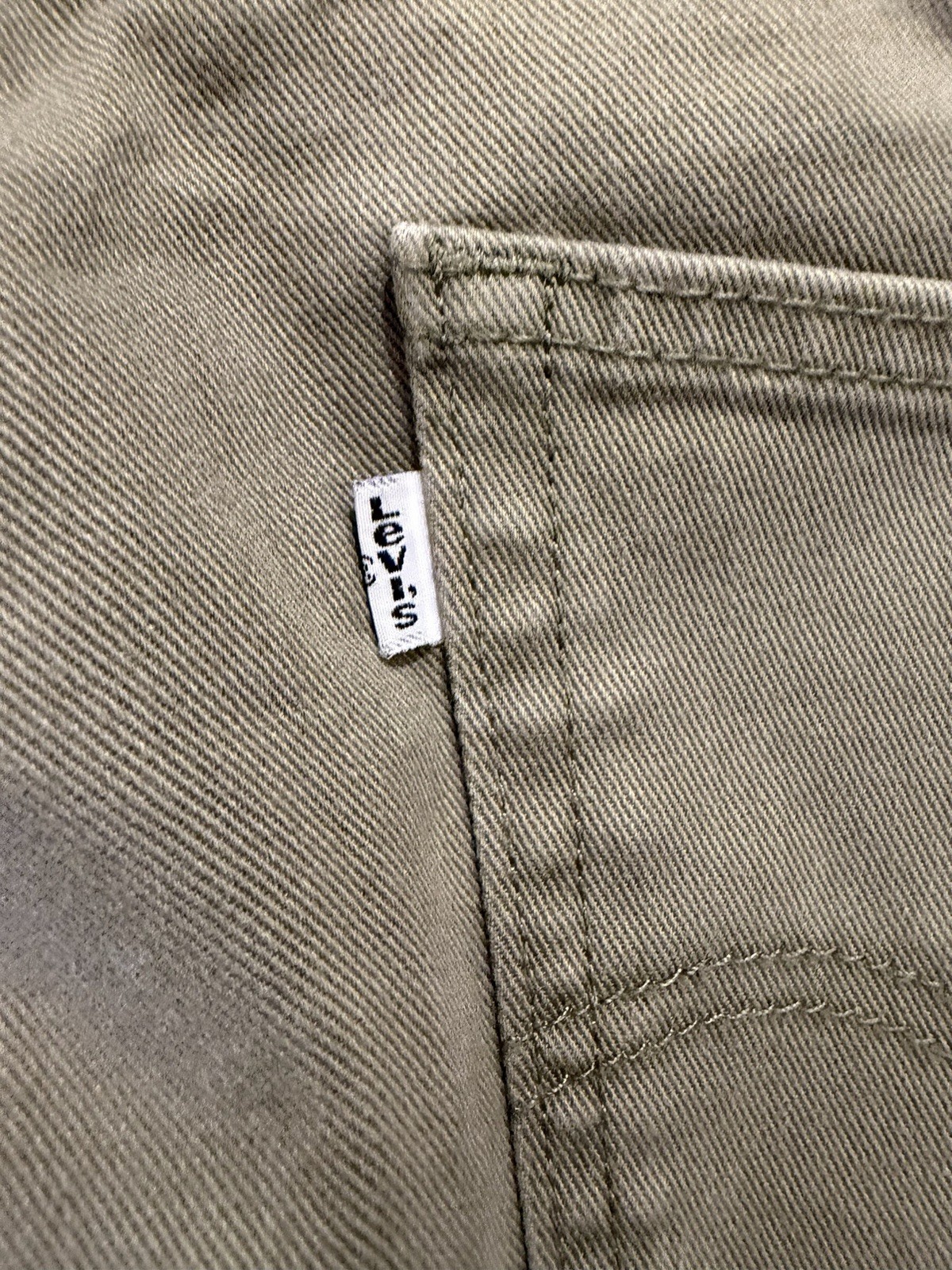 Levi Strauss & Co 511 Jeans 36×32 Olive Jeans Ripped