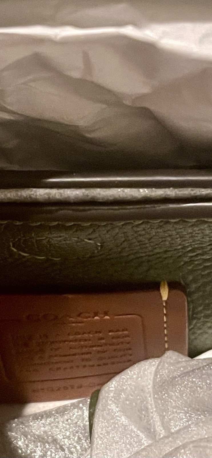 Coach Lana 23 Shoulder /Crossbody Bag In Olive NWT