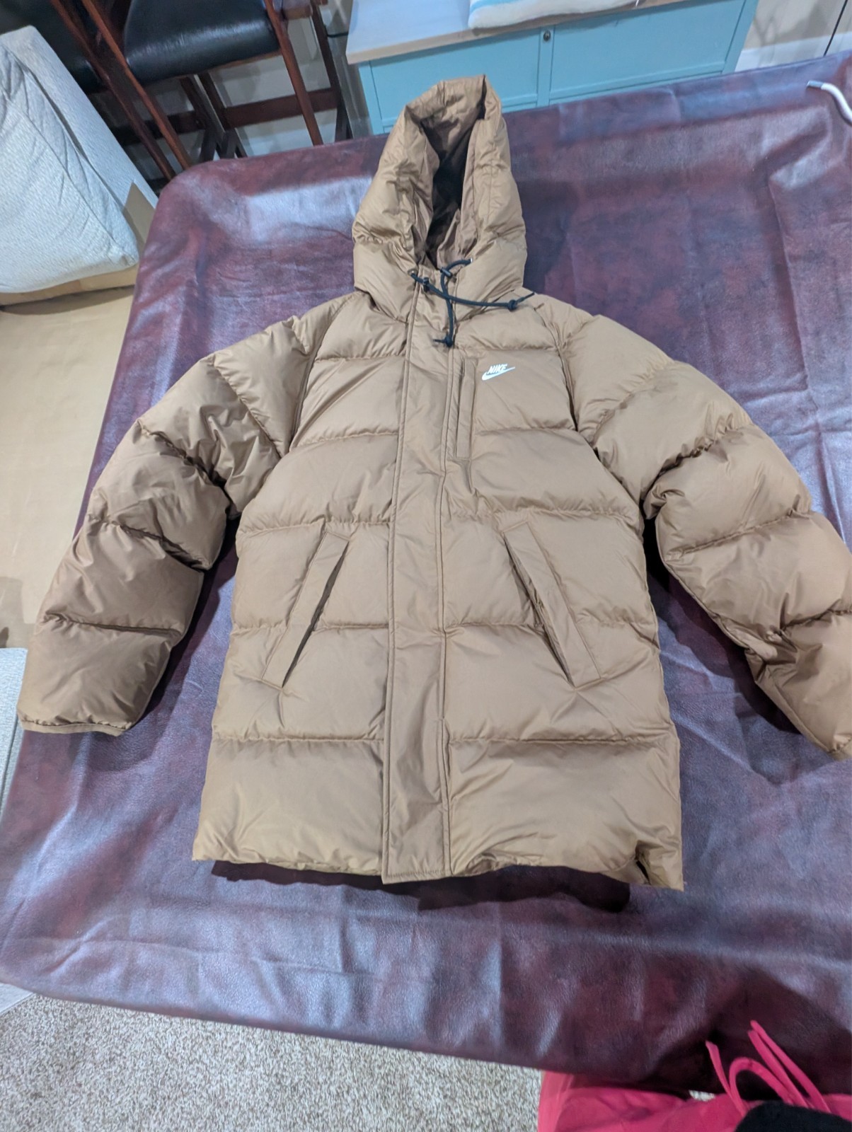 *NEW* Men’s XS Nike Sportswear Club Therma-FIT Down Puffer Jacket IB2973-235
