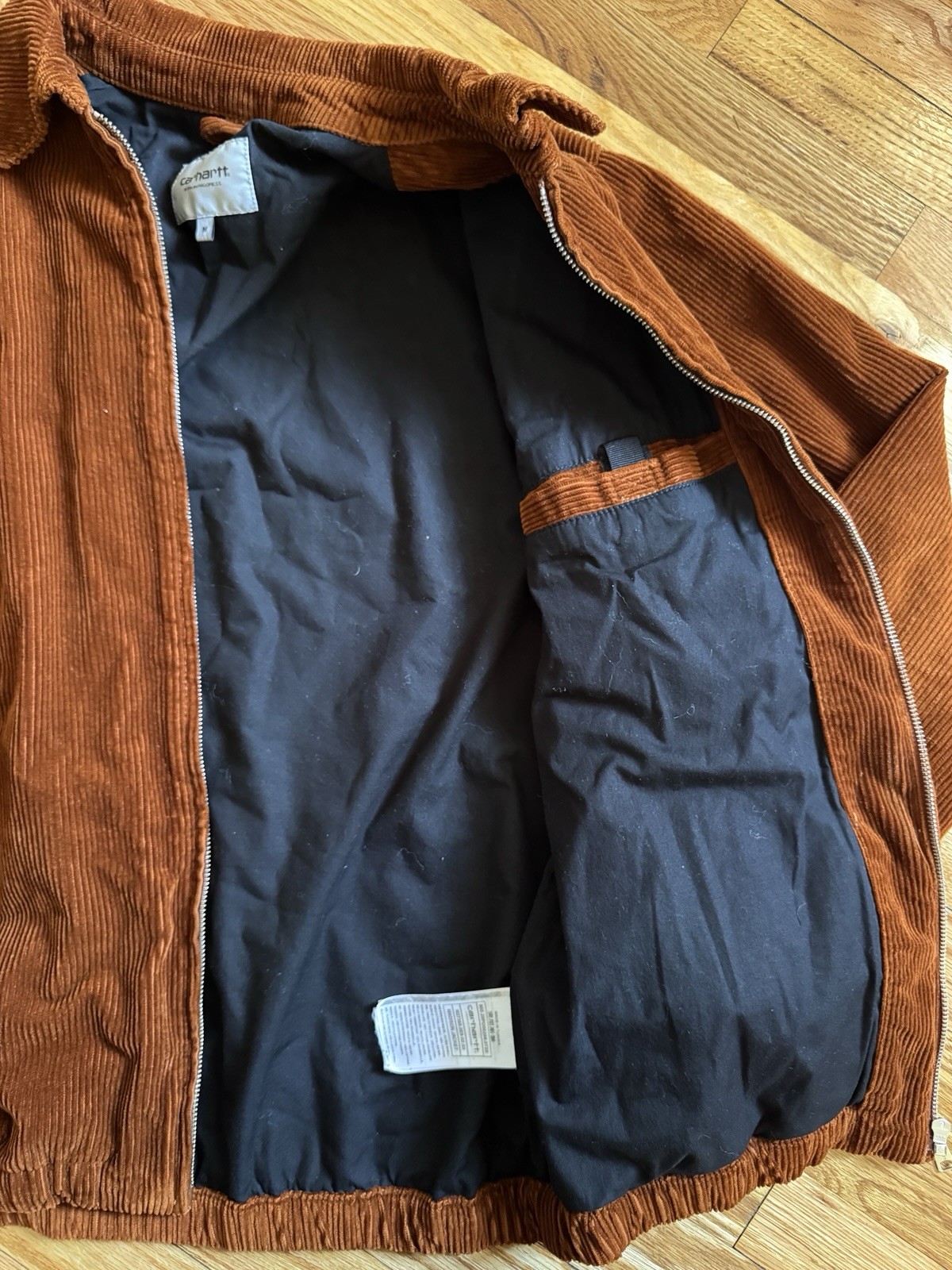 Carhartt WIP Madison Jacket – Burnt Orange/Terracotta – Size M