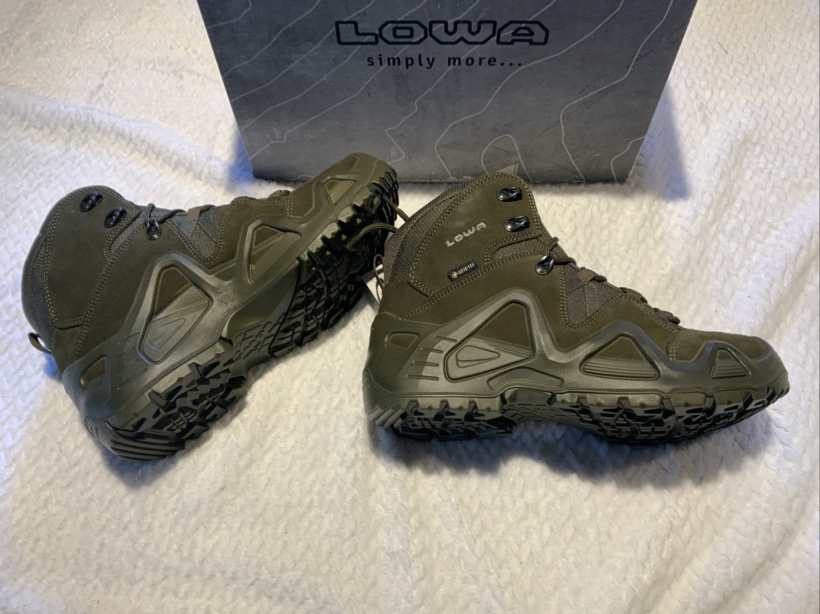 Lowa Zephyr GTX MID TF Boot 310537 Ranger Green Size 7.5