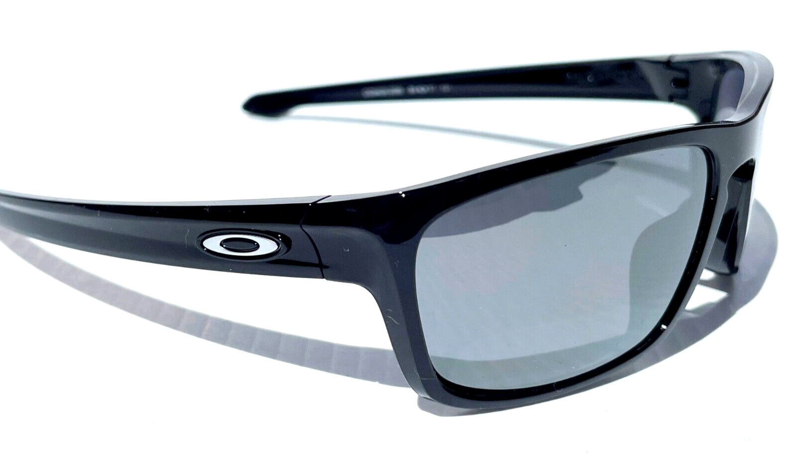 NEW Oakley SLIVER STEALTH Polished Black w POLARIZED Black Lens Sunglass 9408-05