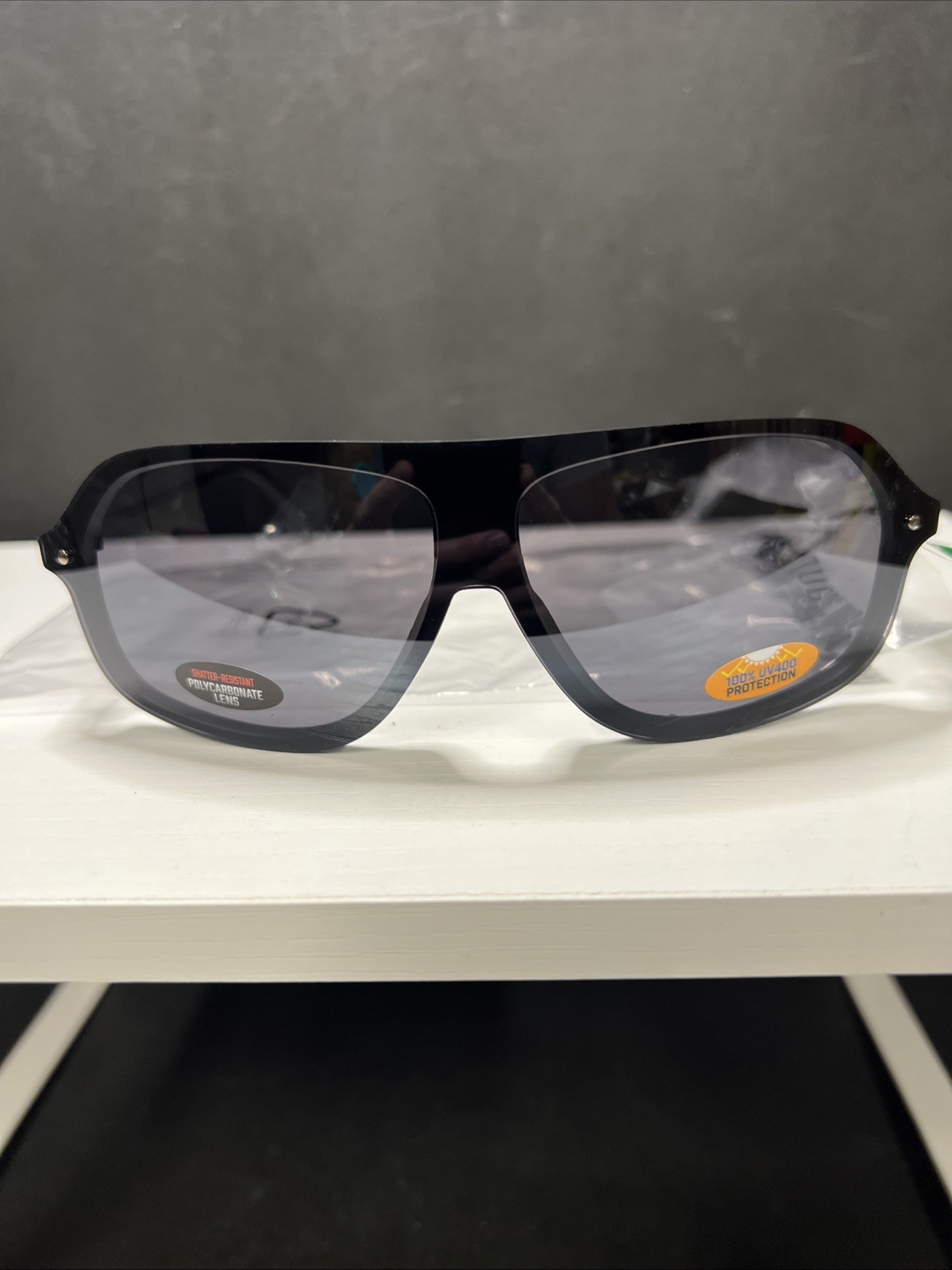 Pugs Trend T1 Sunglasses w/ Black Frame & Smoke Colored Lenses New UV400
