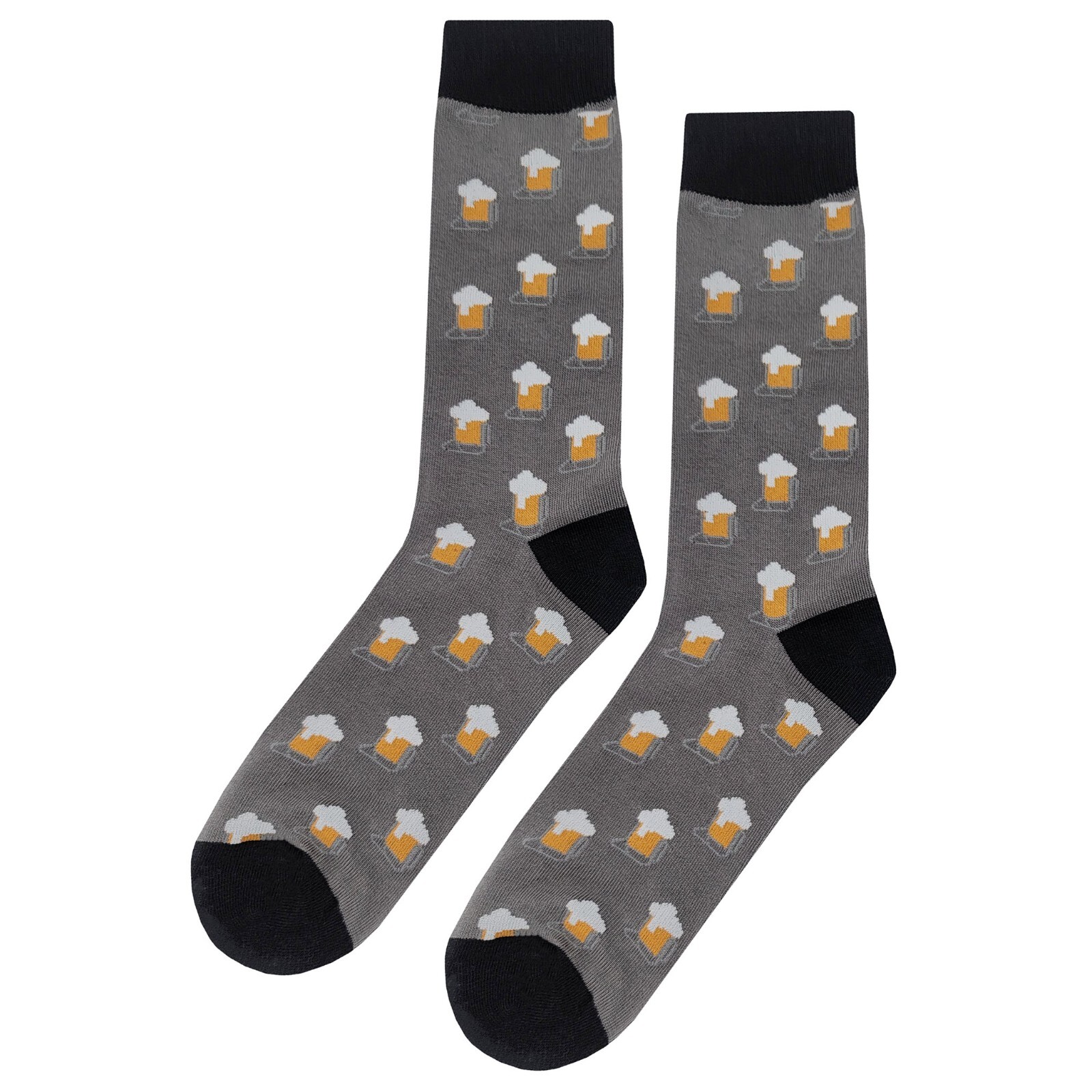 NWT Beer Dress Socks 4 Pack Novelty Men 8-12 Crazy Fun Sockfly