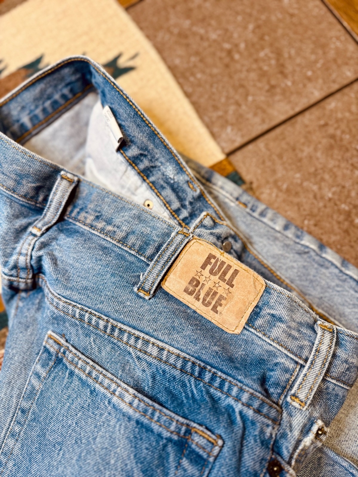 Men’s full blue jeans size 33×30