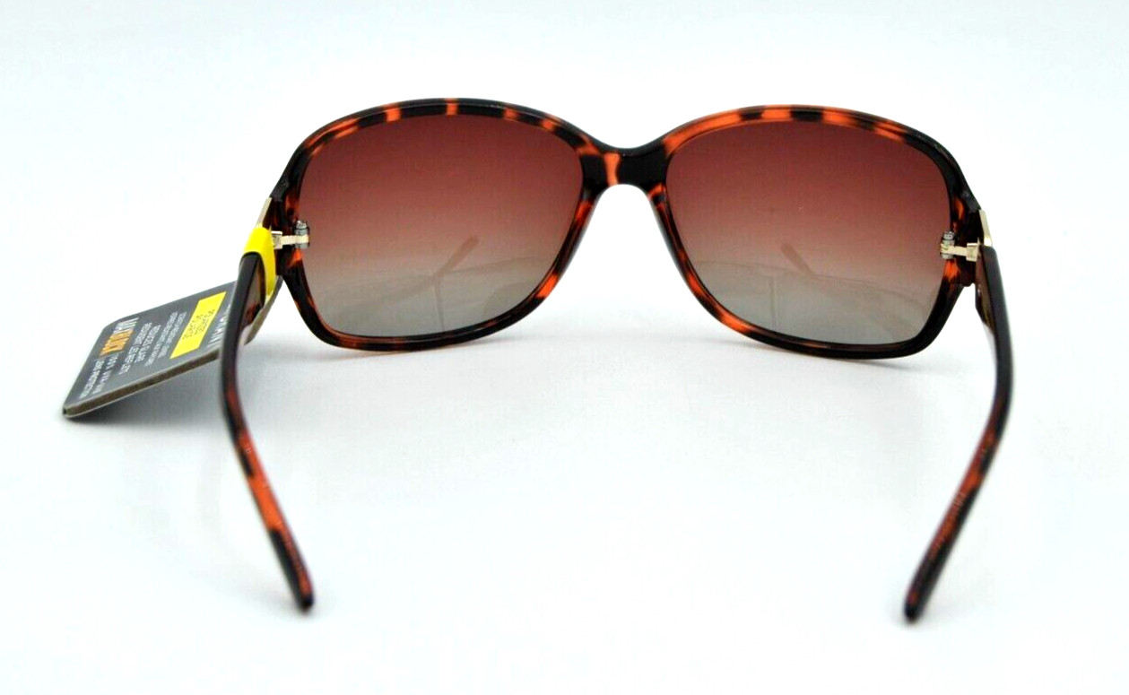Foster Grant MaxBlock Brown POLARIZED Sunglasses POPPET POL 100% UV Protection