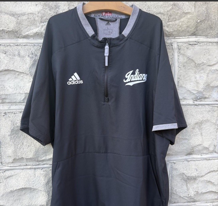 Adidas Climalite Fielder’s Choice 2.0 Cage Jacket Indiana Baseball Player Worn L