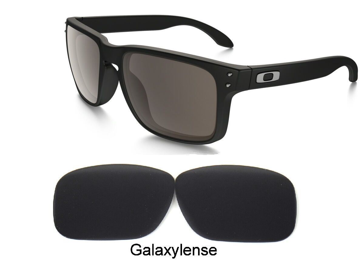 Galaxy Replacement Lenses For Oakley Holbrook Iridium Black Color Polarized