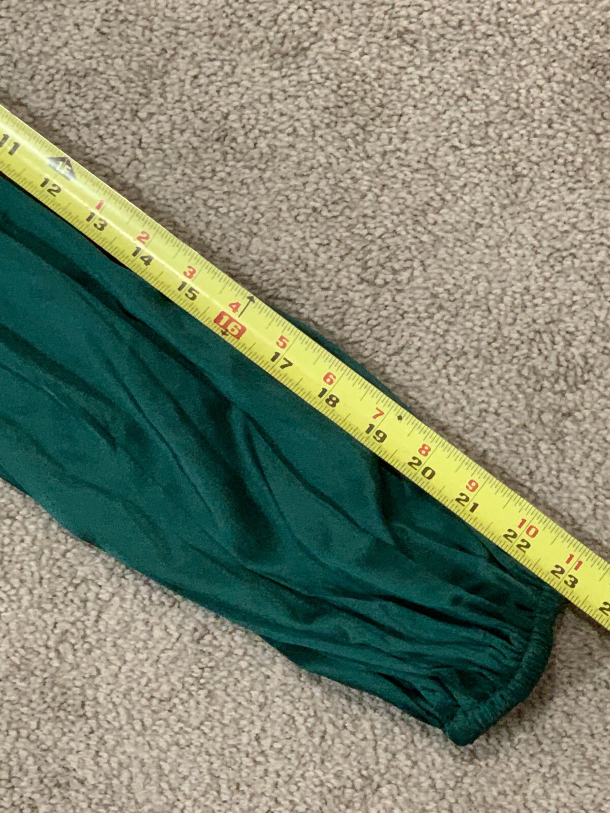 Lyaner Wrap Dress Women Size Medium Emerald Green Silky Tie Front Balloon Sleeve