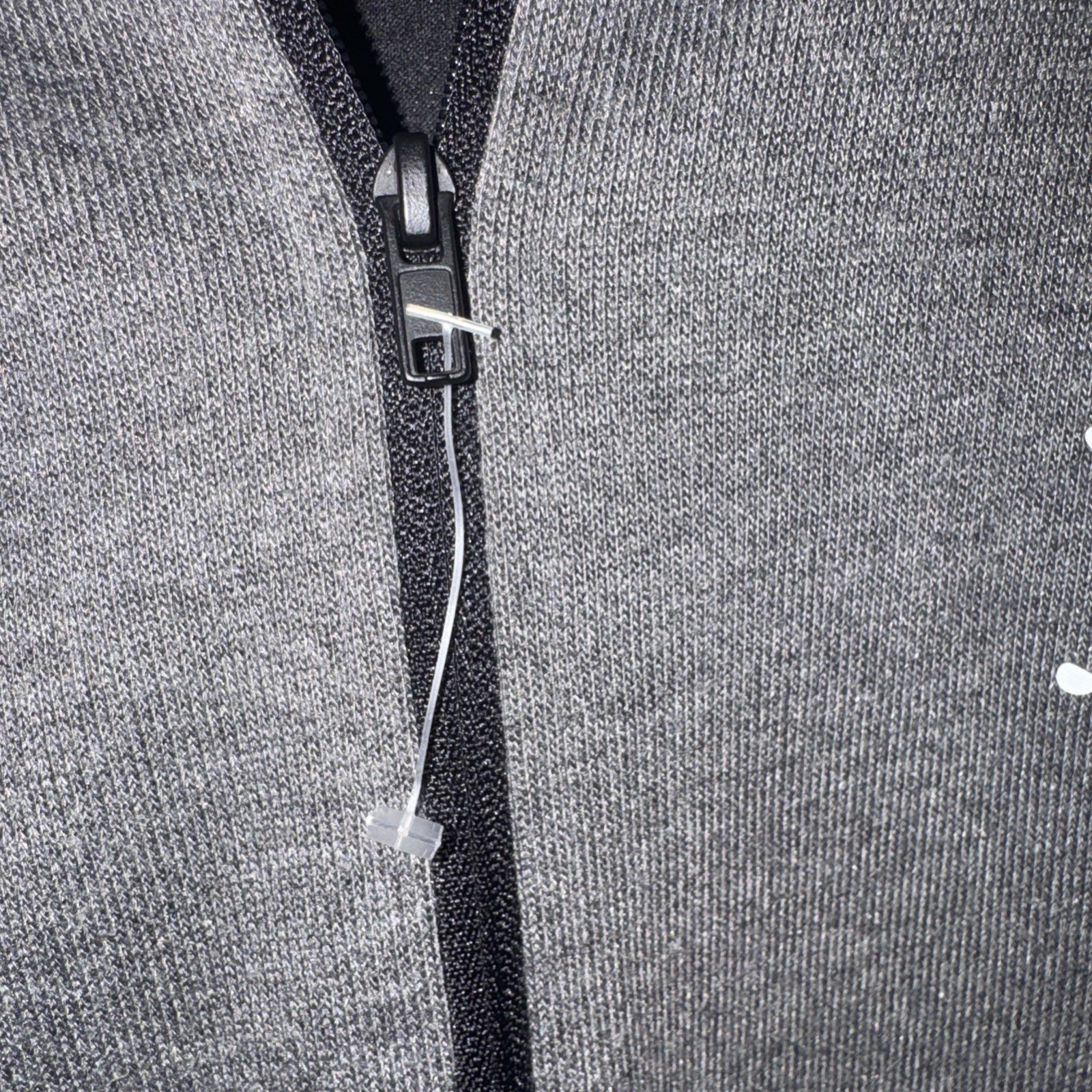 Levelwear 1/2 Zip Pullover Top Size XL Gray w/Black Sleeves & Collar