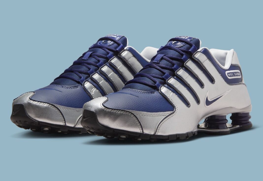 Nike Shox NZ Shoes Midnight Navy Silver Black 378341-402 Men’s Sizes NEW