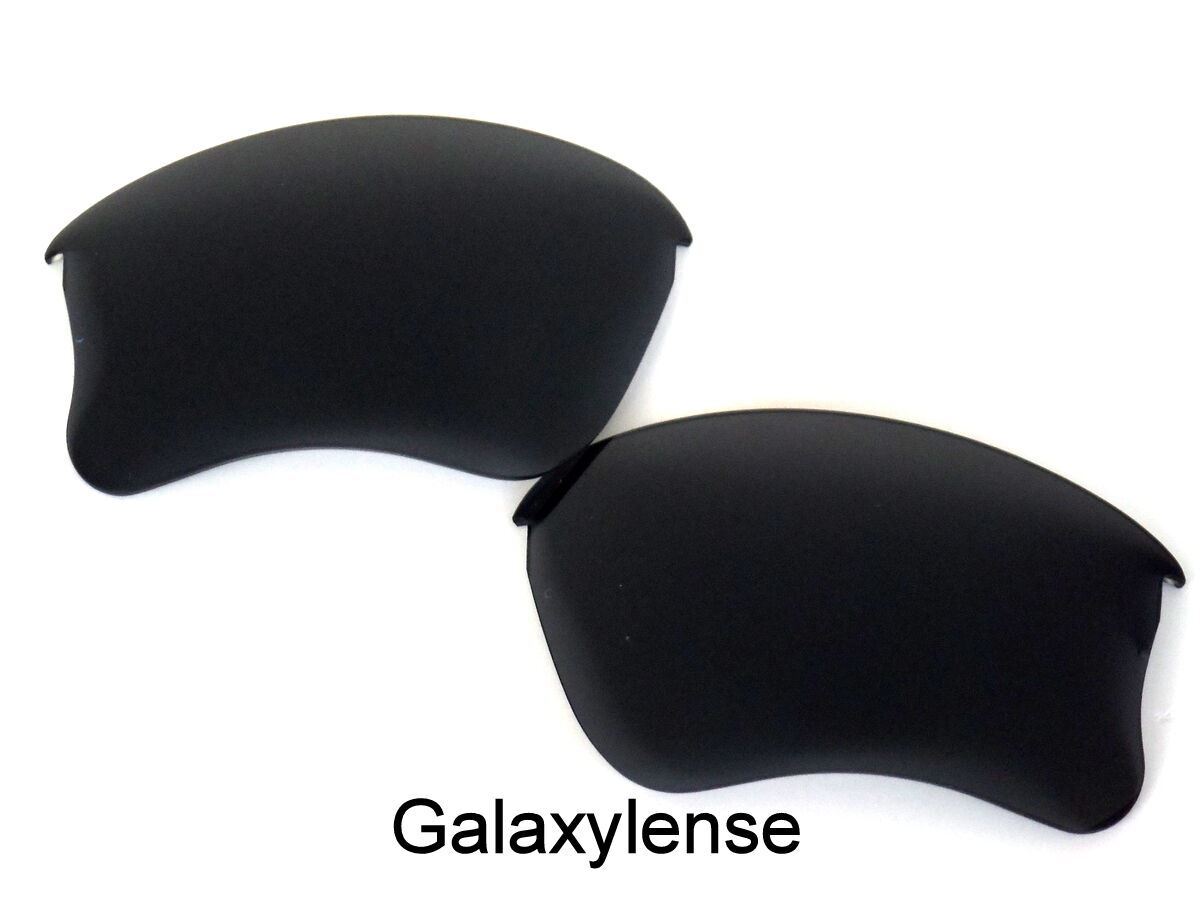 Galaxy Replacement Lenses For Oakley Flak Jacket XLJ Sunglasses Black Polarized
