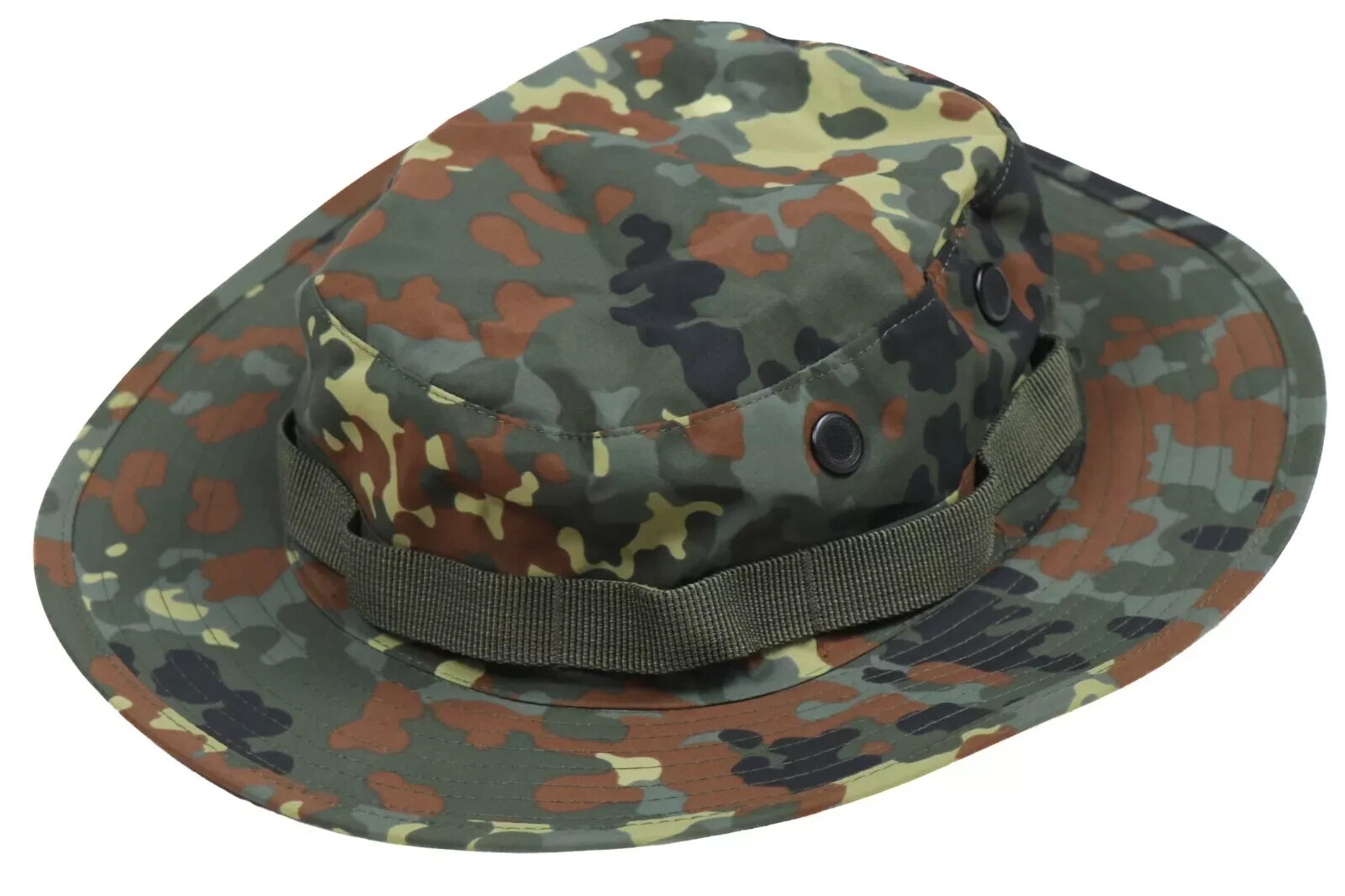 Mil-Tec Flecktarn Trilaminate Boonie Tactical Waterproof Breathable Vented Hat