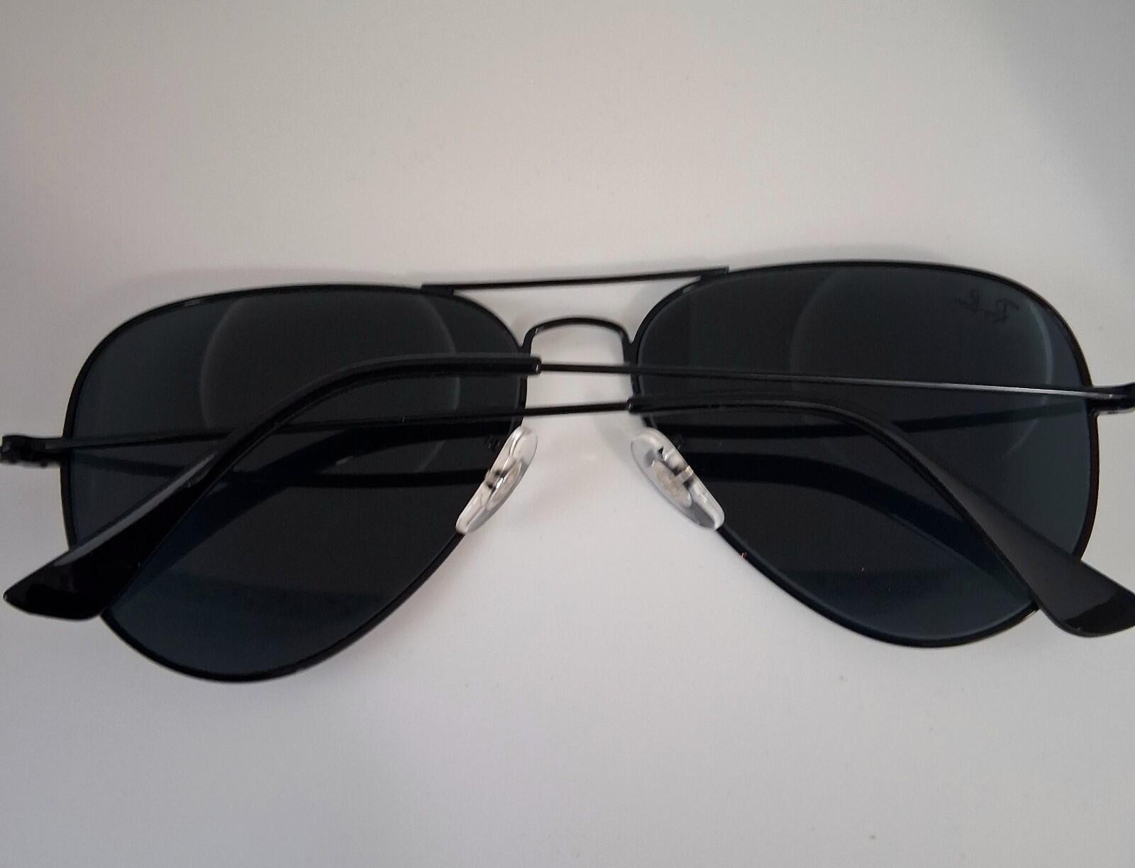 Ray-Ban Aviator 58mm RB3025 Sunglasses with Black Lenses