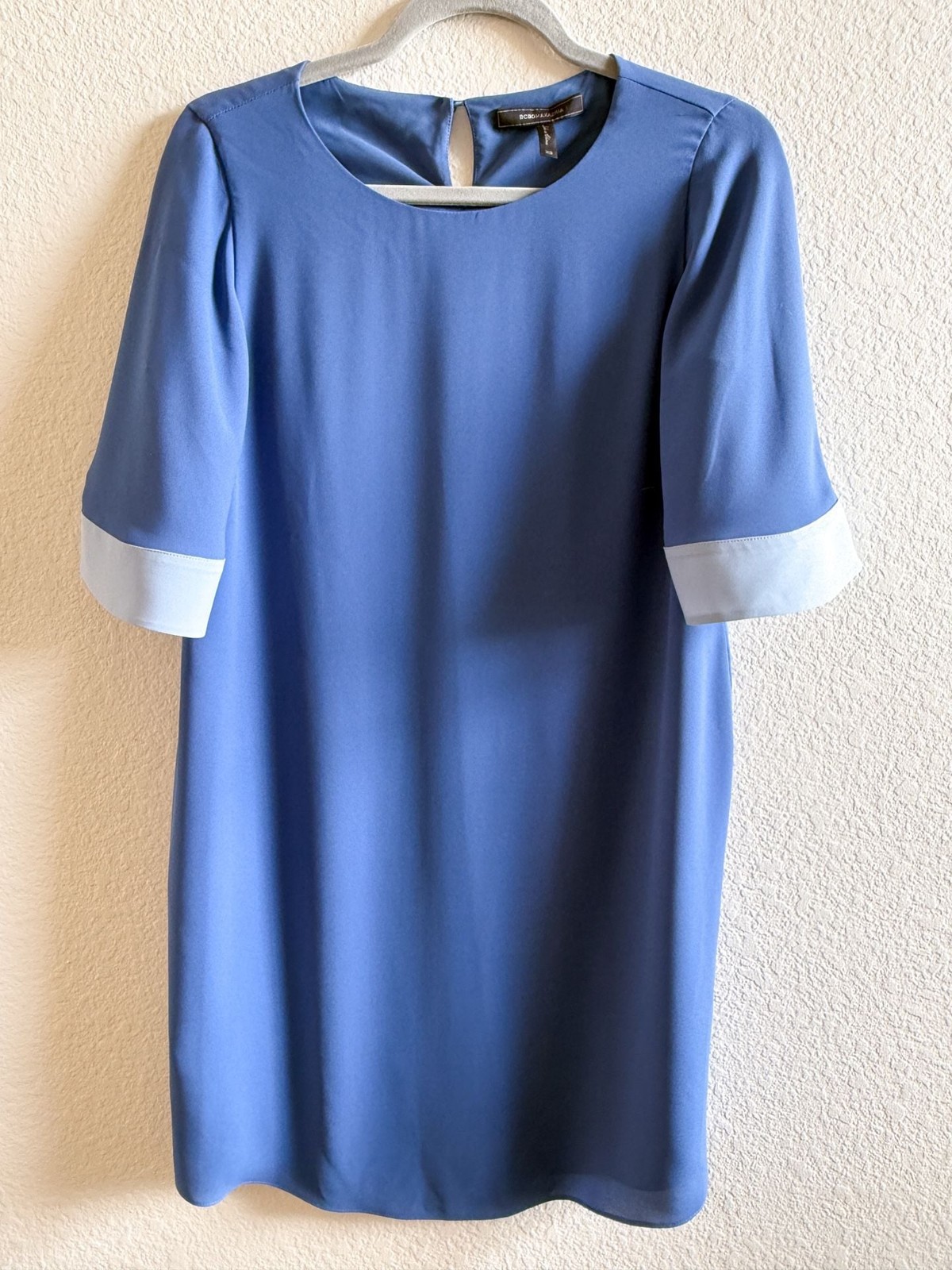 BCBGMAXAZRIA Philippa Color-Blocked Shift Dress