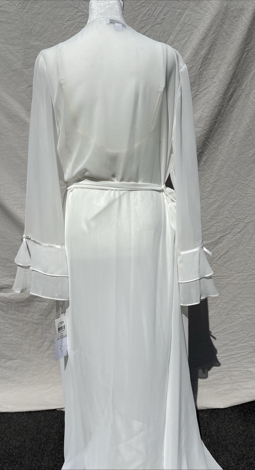 Stunning In Bloom by Jonquil Ivory Bridal Robe Chemise Set L New With Tags