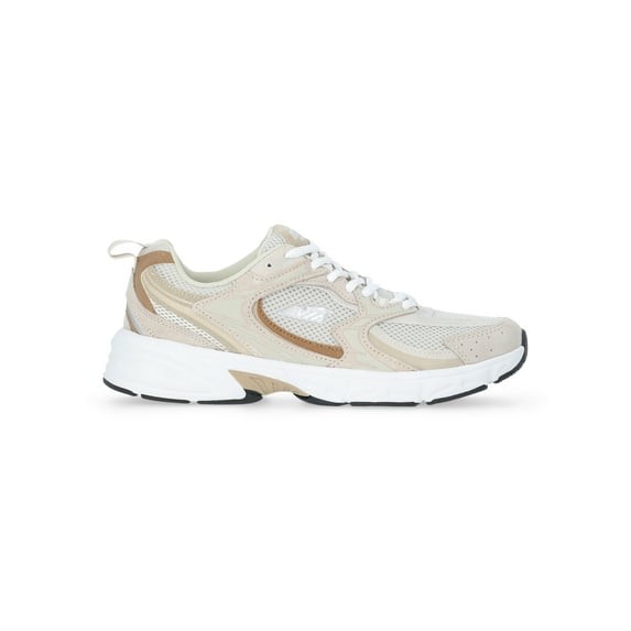 AVIA WOMEN’S 5000 PERFORMANCE SNEAKERS, WIDE WIDTH – SIZE: 9.5 – NEUTRAL SUEDE