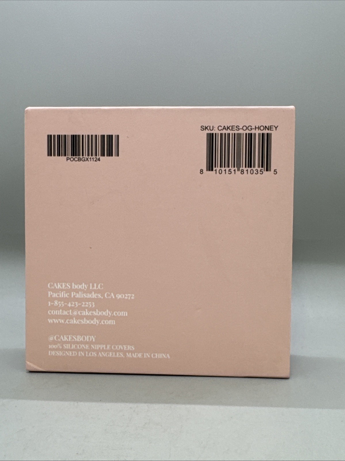 {K18} Cakes Body Grippy NOT Sticky Nipple Covers Circle OG Honey