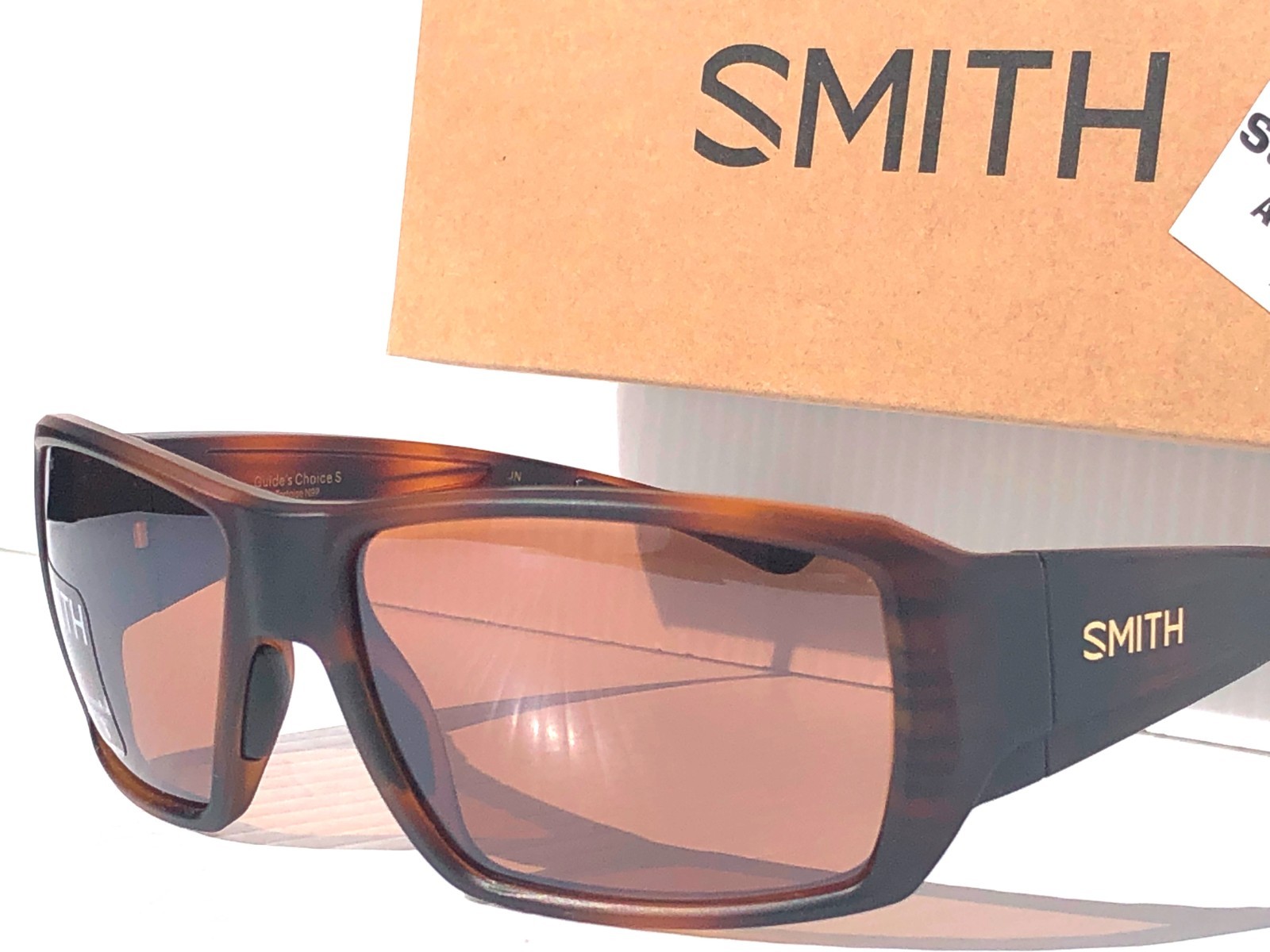 Smith Optics GUIDES CHOICE S Matte Tortoise POLARCHROMIC Copper GLASS Sunglass