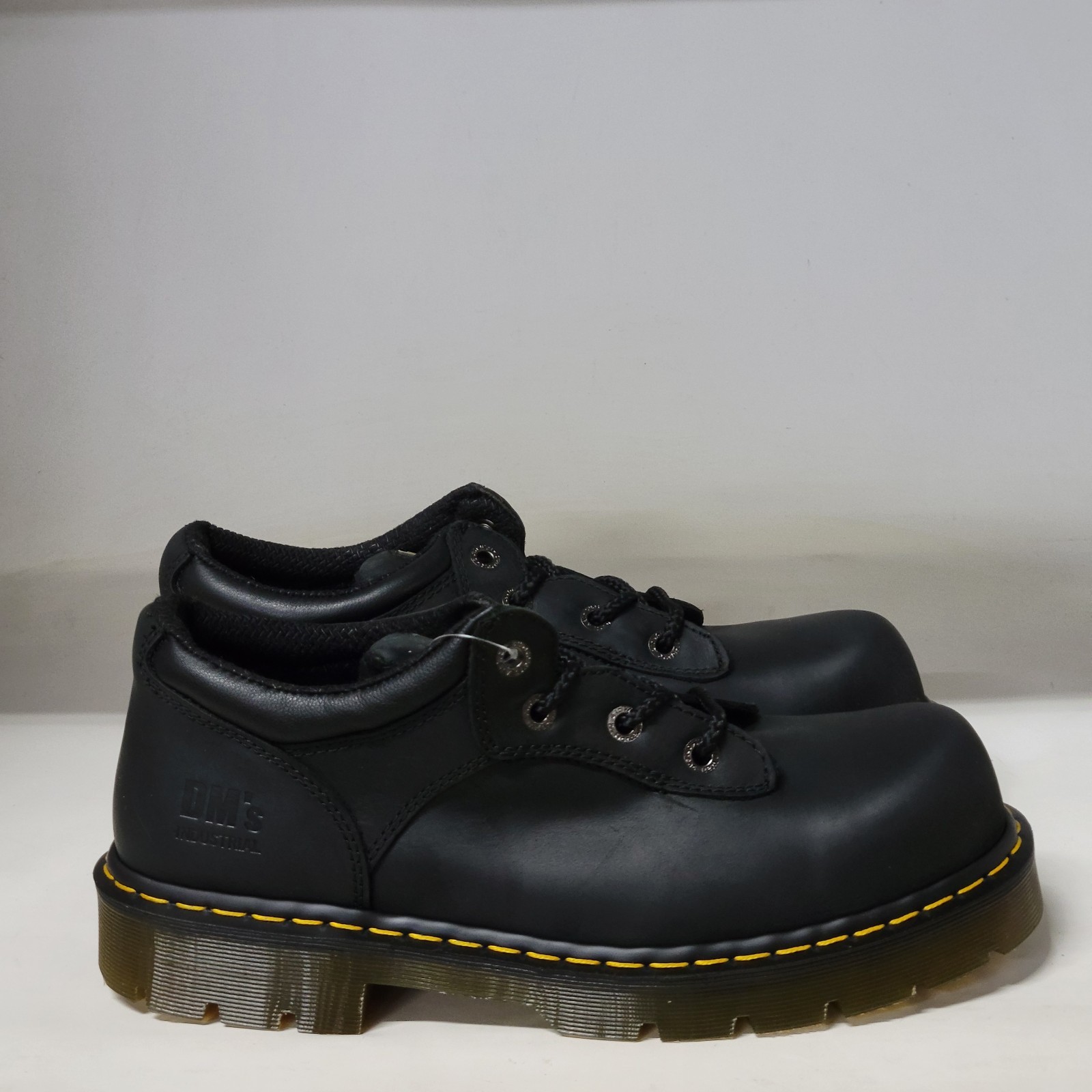 Dr. Martens Naseby Steel Toe Boot Black Mens Size 11M