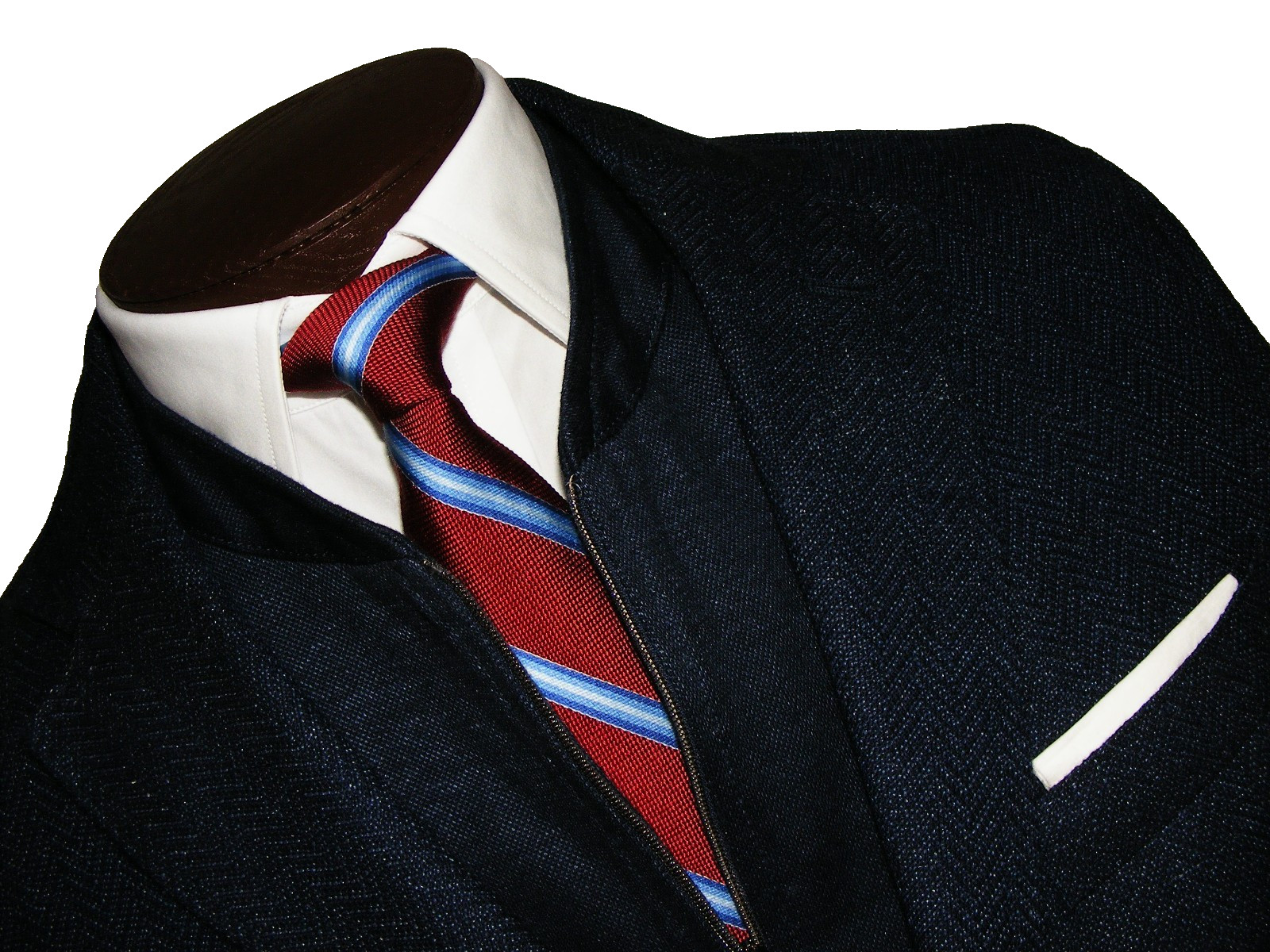 MEN 44R TAILORED SLIM FIT CORNELIANI ID ITALY IDENTITY ZIP BIB SPORTCOAT JACKET