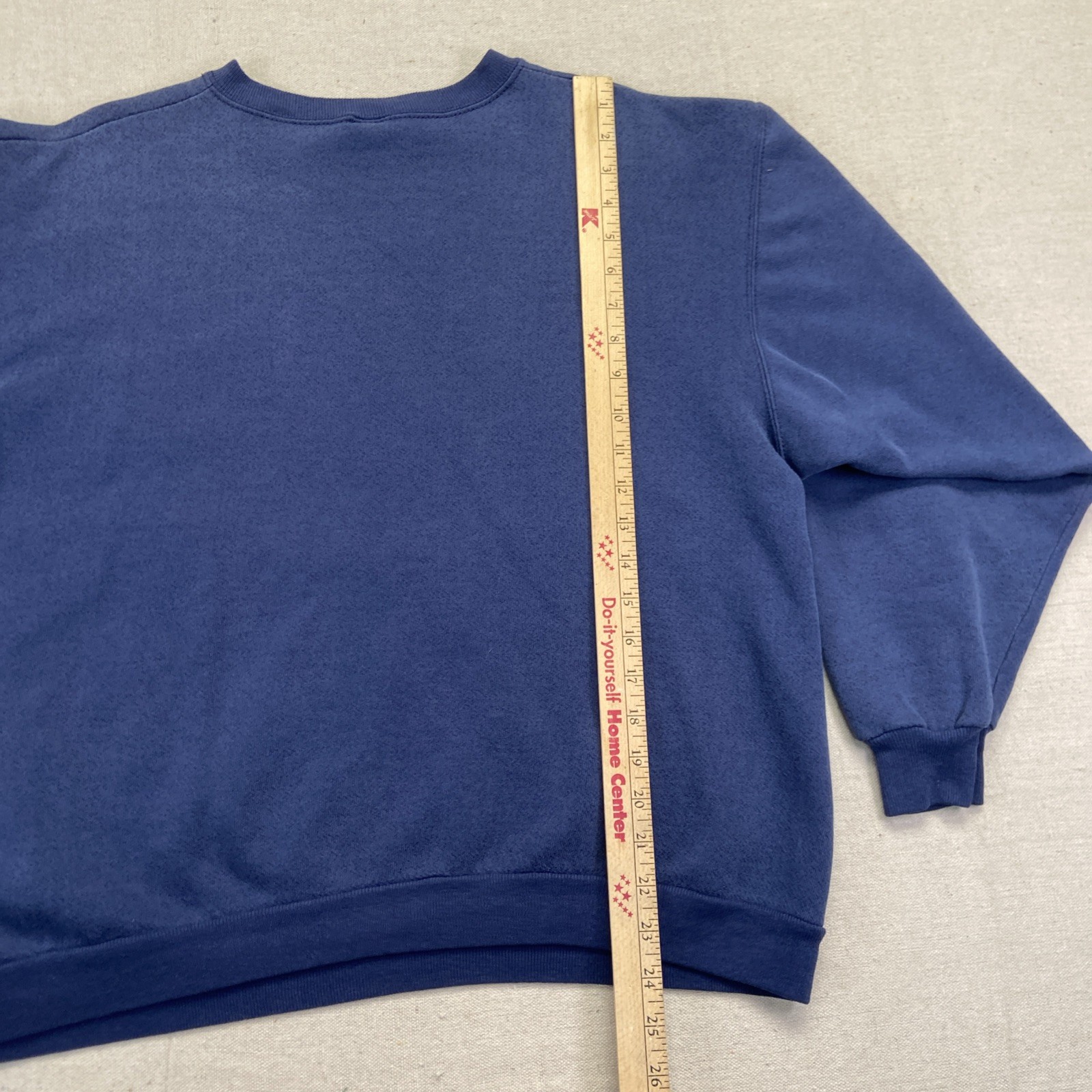 Auburn Tigers Sweatshirt Mens M Blue Vintage 90s NCAA Crewneck Fleece Alabama