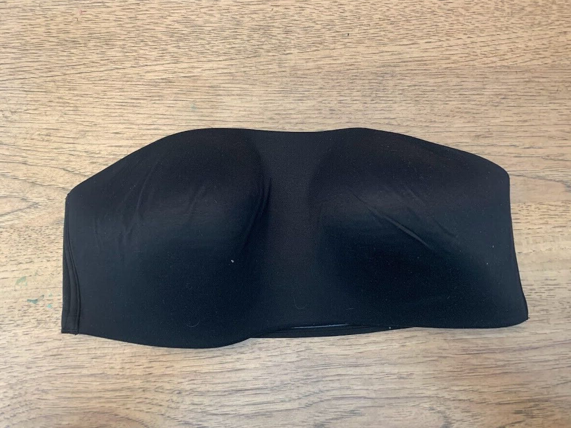 Victoria’s Secret Black MEDIUM Love Cloud Wireless Strapless Lounge Bra VS