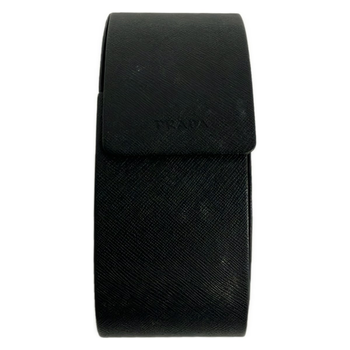 PRADA SPR17W-F Black Plastic Sunglasses