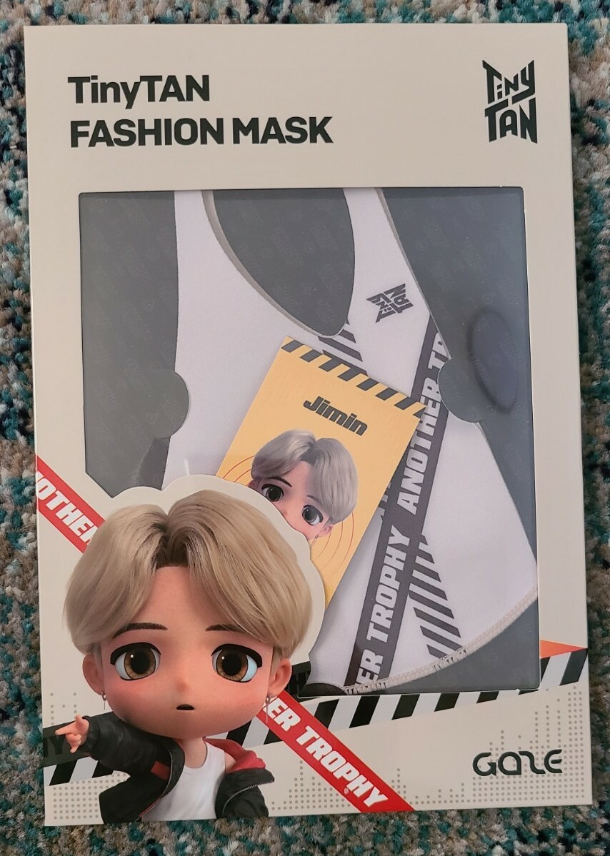 BTS TinyTAN Gazelab face mask Jimin