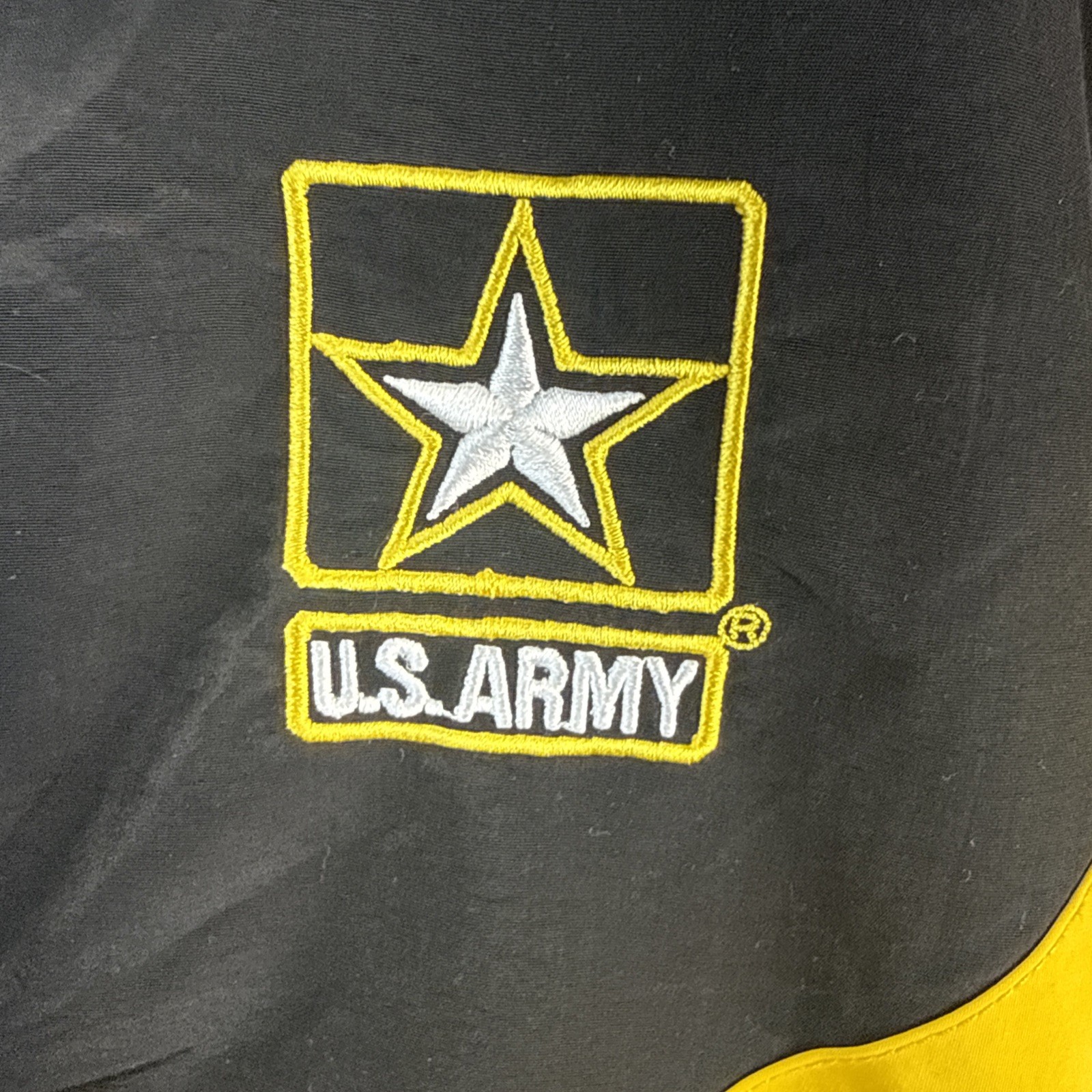 US Army APFU Jacket Large Regular Black Physical Fitness PT Uniform