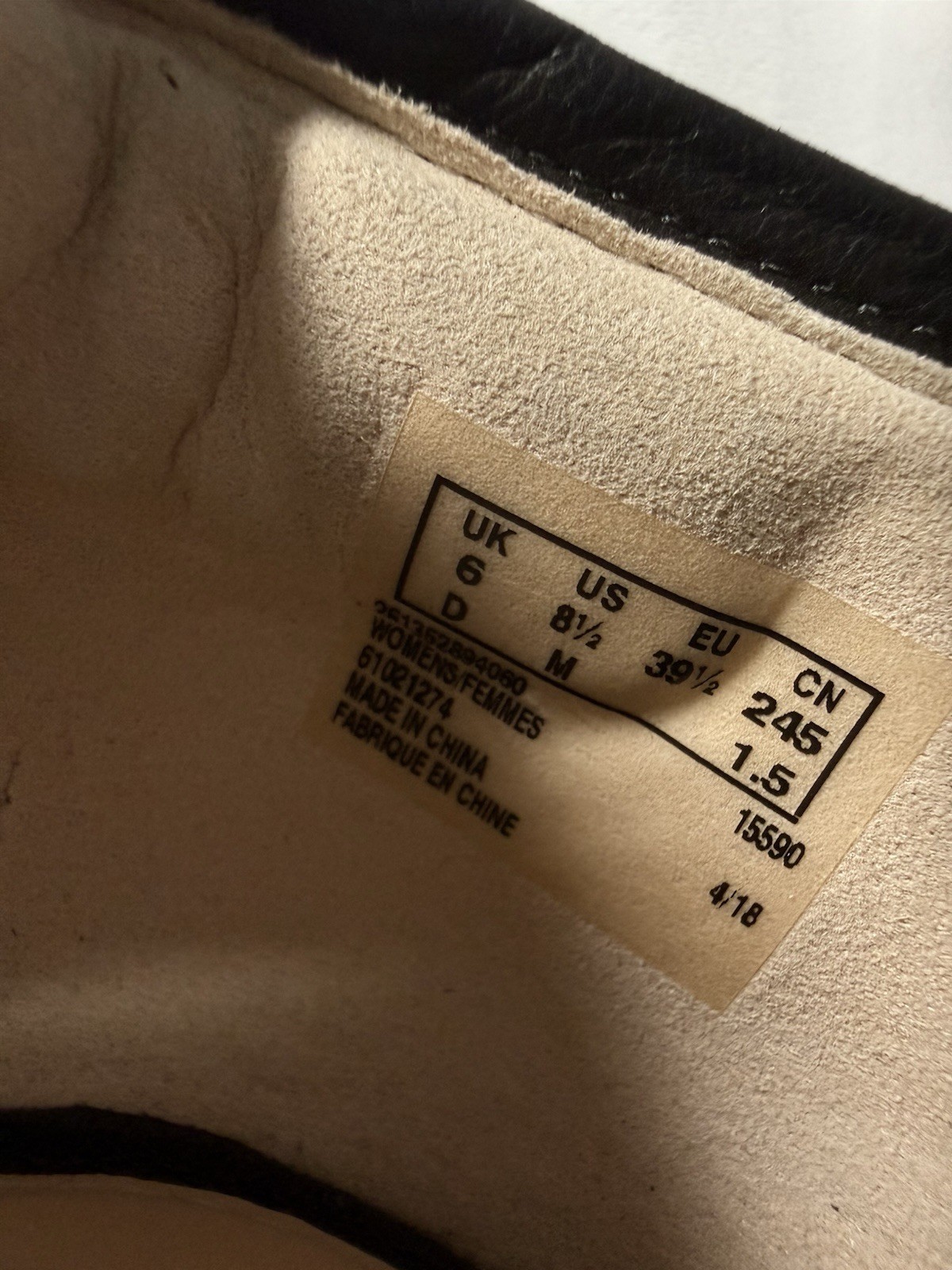 Clarks Plus Cushion Women Black Pumps SZ 8.5